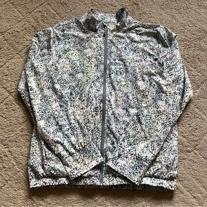Athleta‎ Girl Ice Storm Full Zip Jacket Athleisure Preppy Girl's Size XL (14)